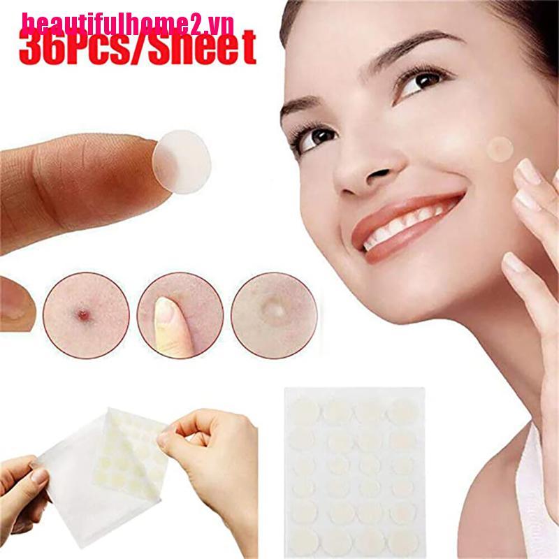 Set 36 Miếng Dán Mụn Hydrodrocolloid Tiện Lợi Dễ Sử Dụng