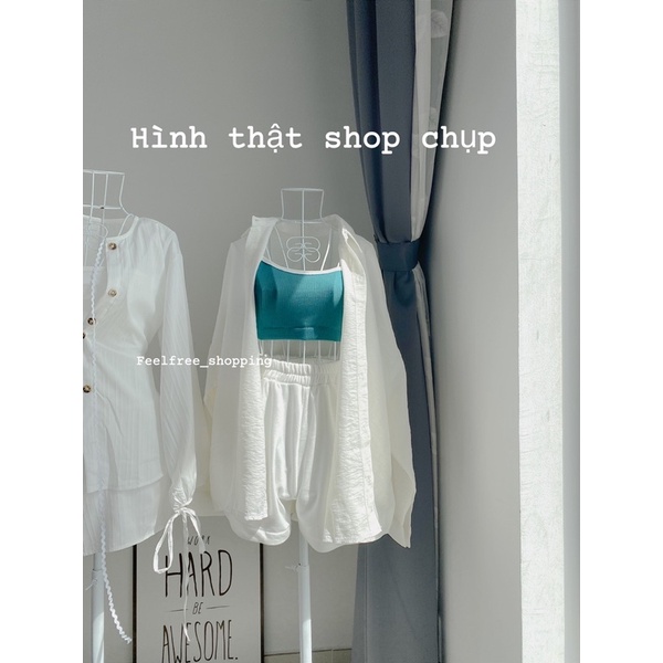 Set 3 Món Áo Sơ Mi + Quẩn Lưng Thun Trắng Hai Lớp Mặc Đi Tiệc, Đ Chơi (Hình Thật) S017