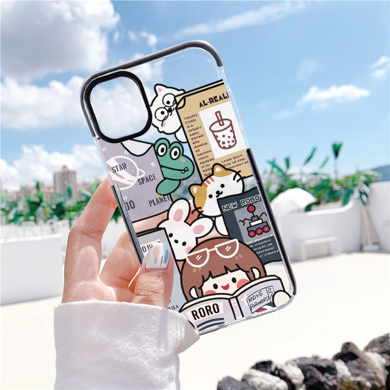 Ốp lưng iphone Roro Astronaut PM siêu chống sốc 5/5s/6/6plus/6s/6splus/7/7plus/8/8plus/x/xr/xs/11/12/pro/max/plus/promax | BigBuy360 - bigbuy360.vn