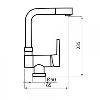 Vòi rửa Carysil G-0555P