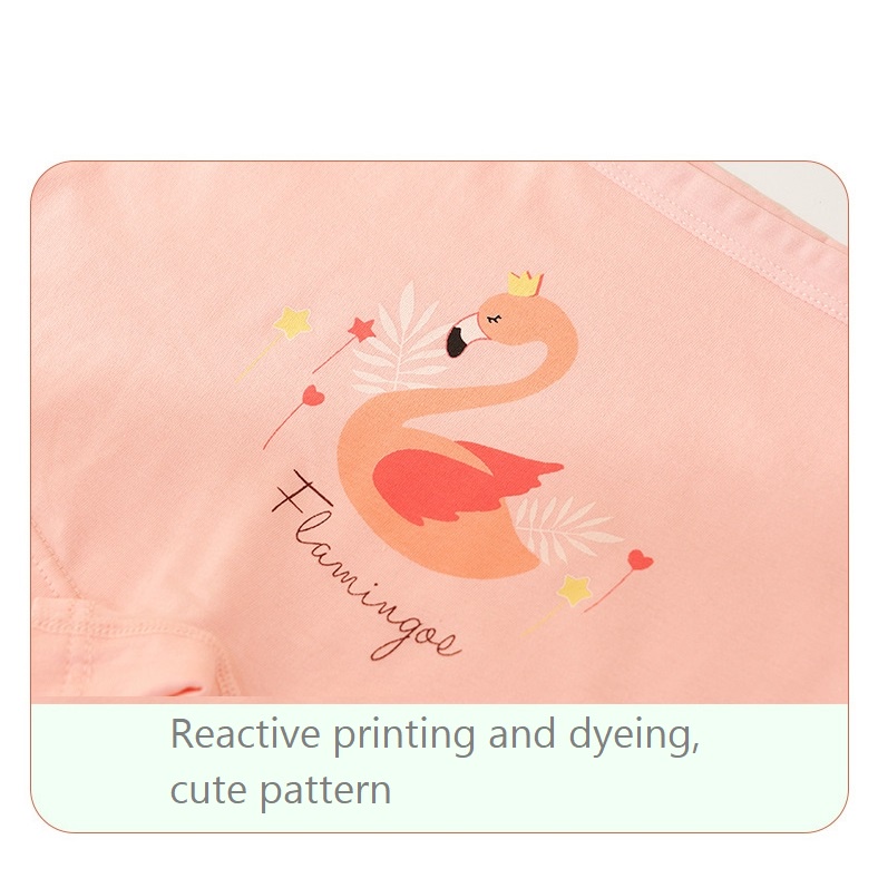 Bộ 3 Quần Lót Cotton In Hoạt Hình Công Chúa Tiên Cá Dễ Thương Cho Bé Gái