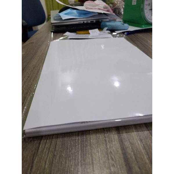 Giấy decal in ảnh A4 photo paper mặt bóng ĐL 115- 135 gsm 50 tờ / tập - giấy decal in tem mác bóc dính