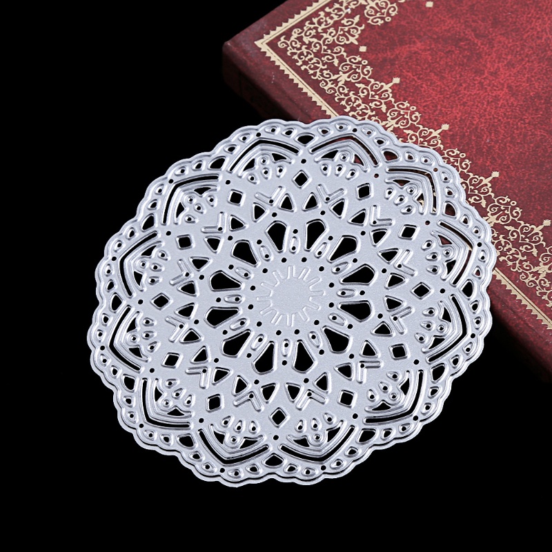 Khuôn Cắt Thẻ Trang Trí Album Hình Hoa DIY