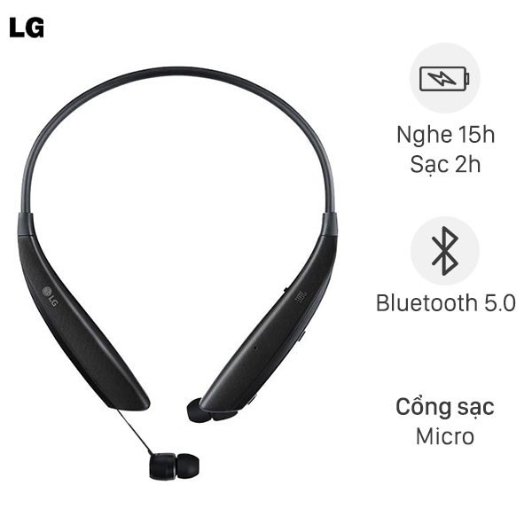 Tai nghe Bluetooth LG HBS-835 - Hàng Chính Hãng