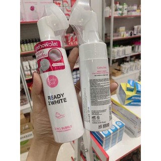 Sữa rửa mặt trắng da cathy doll ready 2 white 2in1 bubble mousse cleanser 120ml