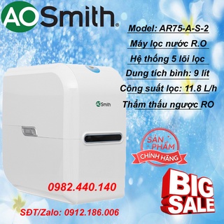 Máy lọc nước ro aosmith ar75-a-s-2 5 lõi - hàng chính hãng