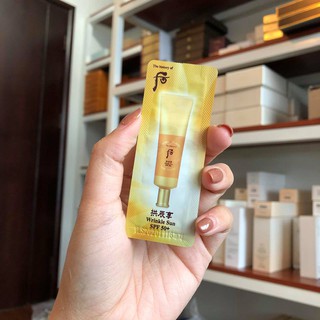 Combo 10 gói kem chống nắng whoo vàng