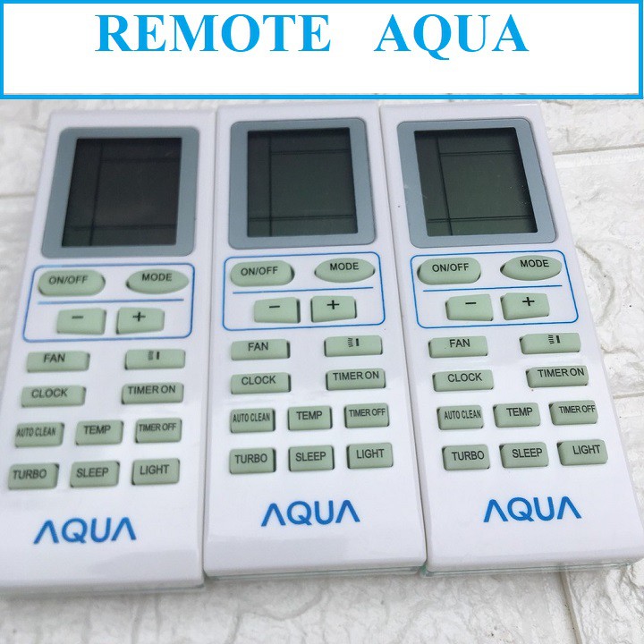 Remote máy lạnh điều hòa AQUA - hàng tốt, bền