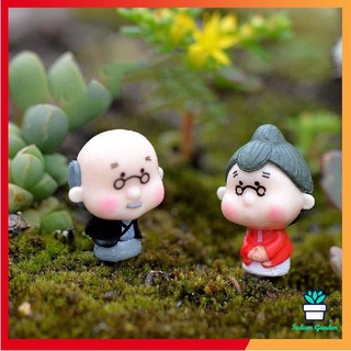Phụ kiện tiểu cảnh - ông bà mini