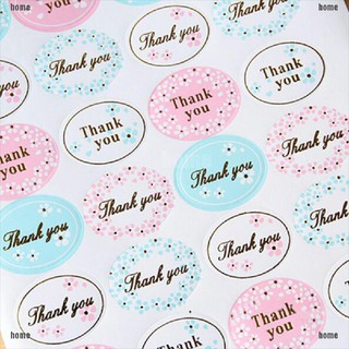 Set 24 Sticker Hình oval Dán Trang Trí