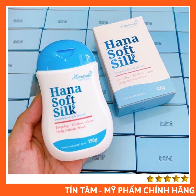 [Auth] Dung Dịch Vệ Sinh Hana Soft Silk Hanayuki 150g