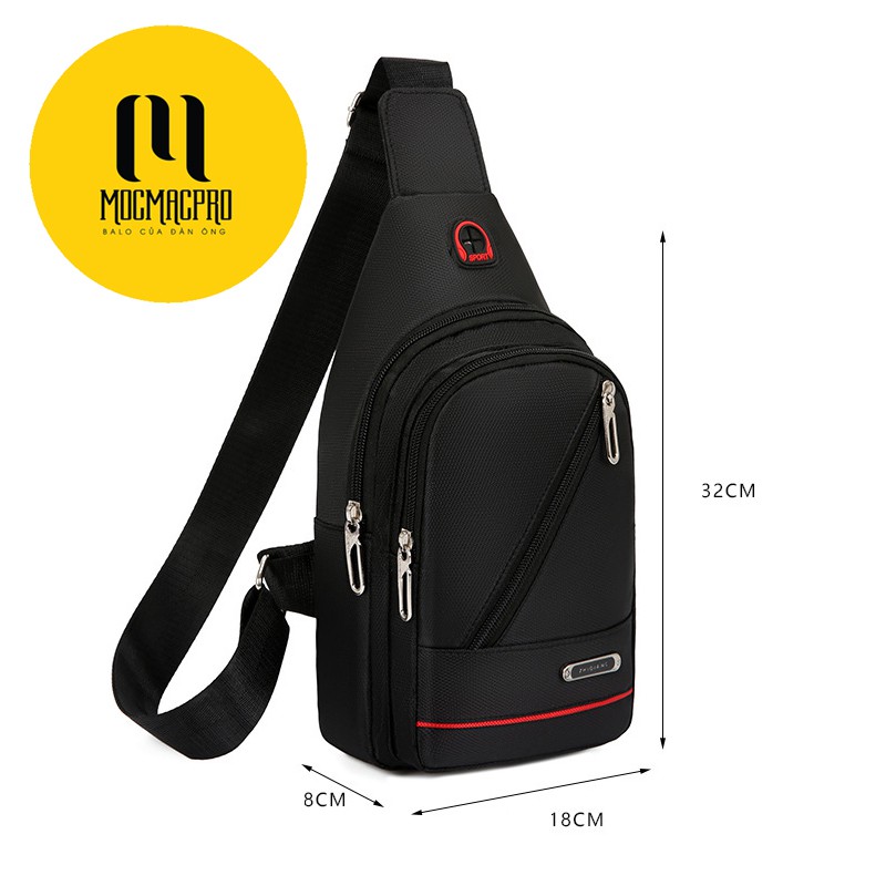 Túi đeo chéo nam mini đeo vai đi học vải canvas thời trang Hàn Quốc TĐC 01 | BigBuy360 - bigbuy360.vn