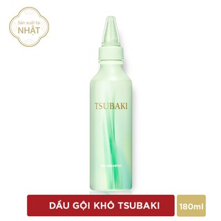 Dầu Gội Khô Tsubaki Dry Shampoo 180ml