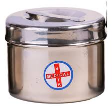 Hộp gòn đúc inox, hộp lưu mẫu các size - DÙNG TRONG Y TÊ, SPA, THỰC PHẨM