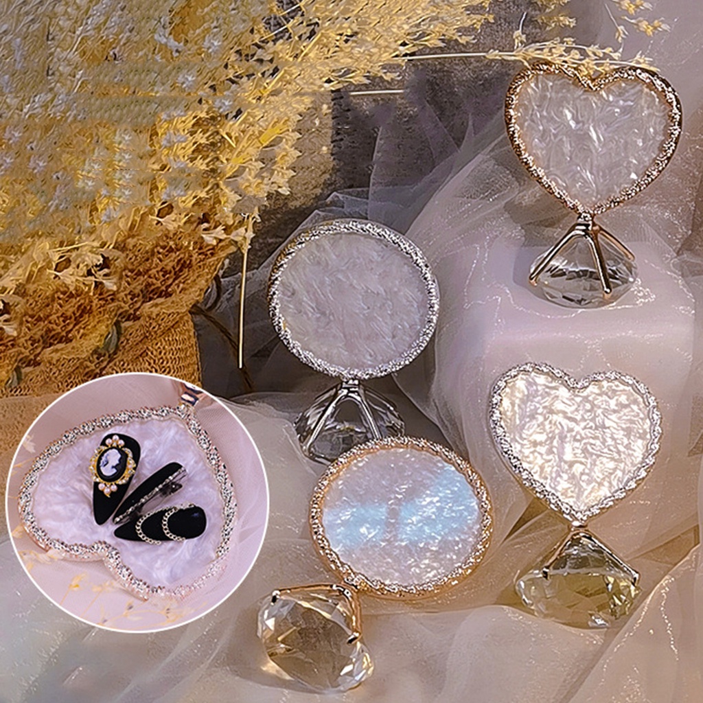 Son Môi Màu Xanh Lá Cây Trang Điểm Xinh Xắn❀Giá Đỡ Trưng Bày Móng Tay Giả Bằng Nhựa Resin Đa Năng Chuyên Nghiệp