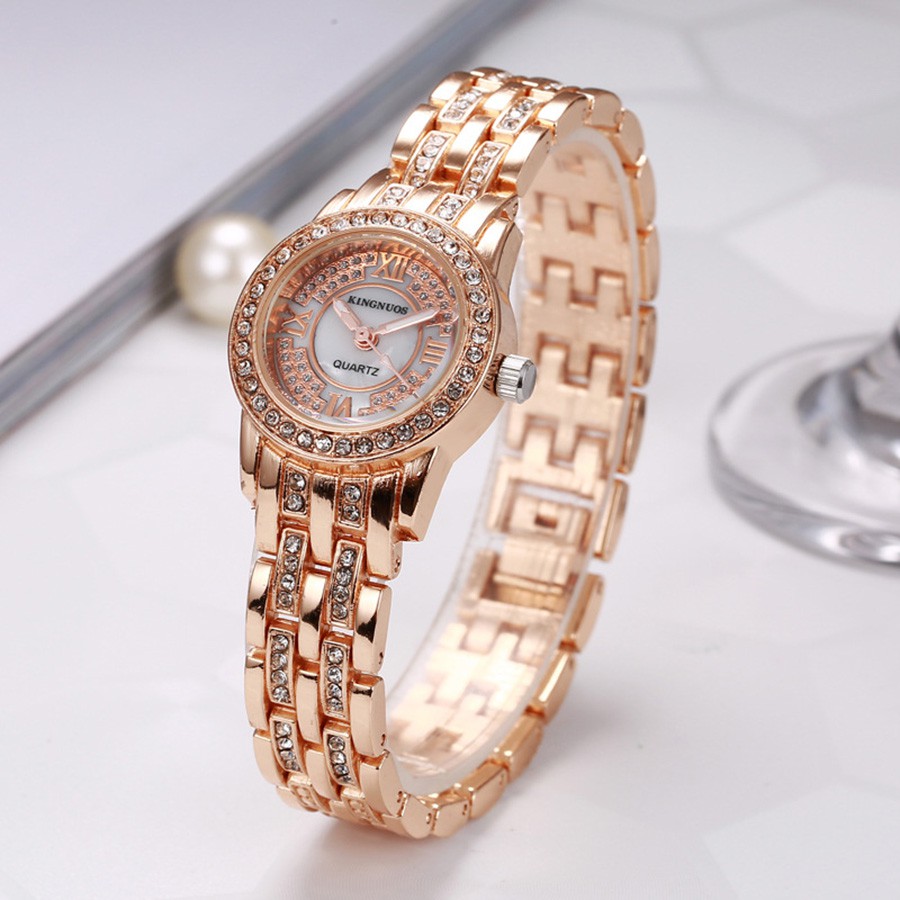 Đồng Hồ nữ KINGNUOS K1993 sang trọng quý phái dây thép cao cấp | BigBuy360 - bigbuy360.vn