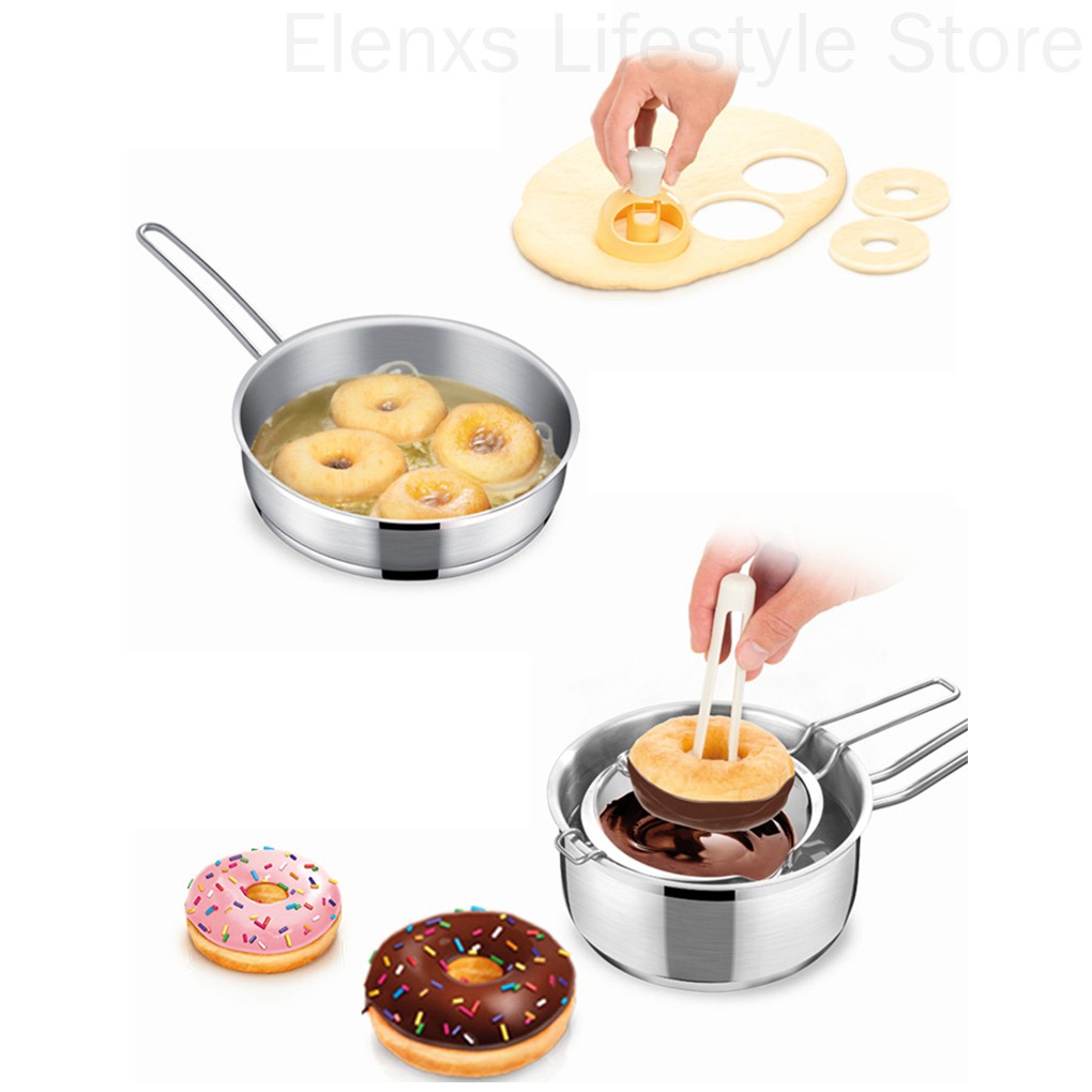 Kẹp Gắp Bánh Donut Bằng Nhựa Tiện Lợi