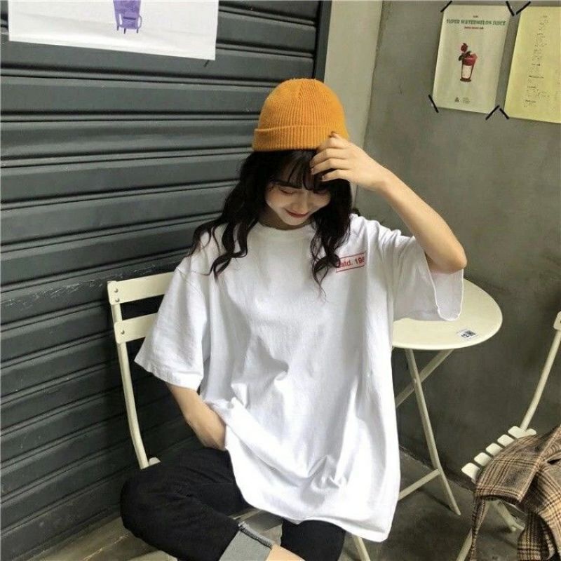 Áo Thun Tay Lỡ 100% Cotton Nam Nữ Unisex BERLIN