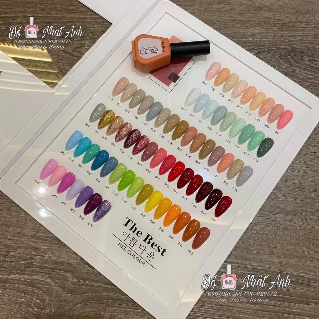 sơn gel THE BEST(nail_móng)
