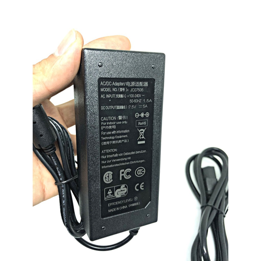 BỘ ADAPTER 7.5V 5A