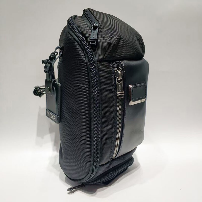 Tumi232399Túi Đeo Chéo Ngực / Hông Chất Liệu Da Bò Thời Trang Cá Tính Cho Nam