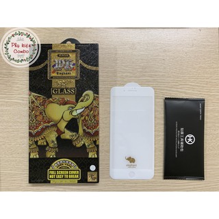 Kính Cường Lực 6D WK - Con Voi Chống Vỡ full màn hình cao cấp cho các dòng iPhone 7Plus đến 13 Promax