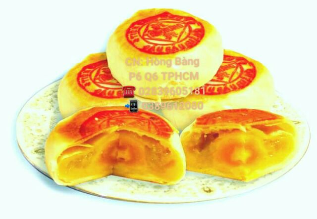 [100% DATE MỚI] BÁNH PÍA TÂN HƯNG ĐẬU XANH SẦU RIÊNG 1 TRỨNG ( SIZE VỪA )