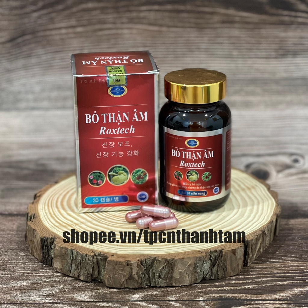 Viên uống BỔ THẬN ÂM hỗ trợ bổ thận, giảm các triệu chứng do thận suy kém – Hộp 30 viên