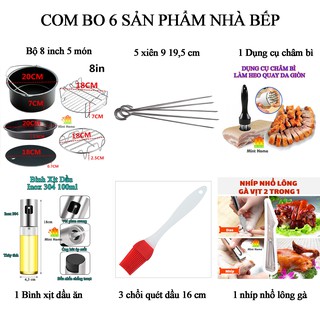 Combo 6 sản phẩm nhà bếp