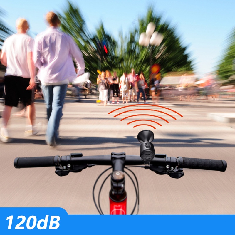 Chuông Điện Tử Mini Gắn Tay Lái Xe Đạp