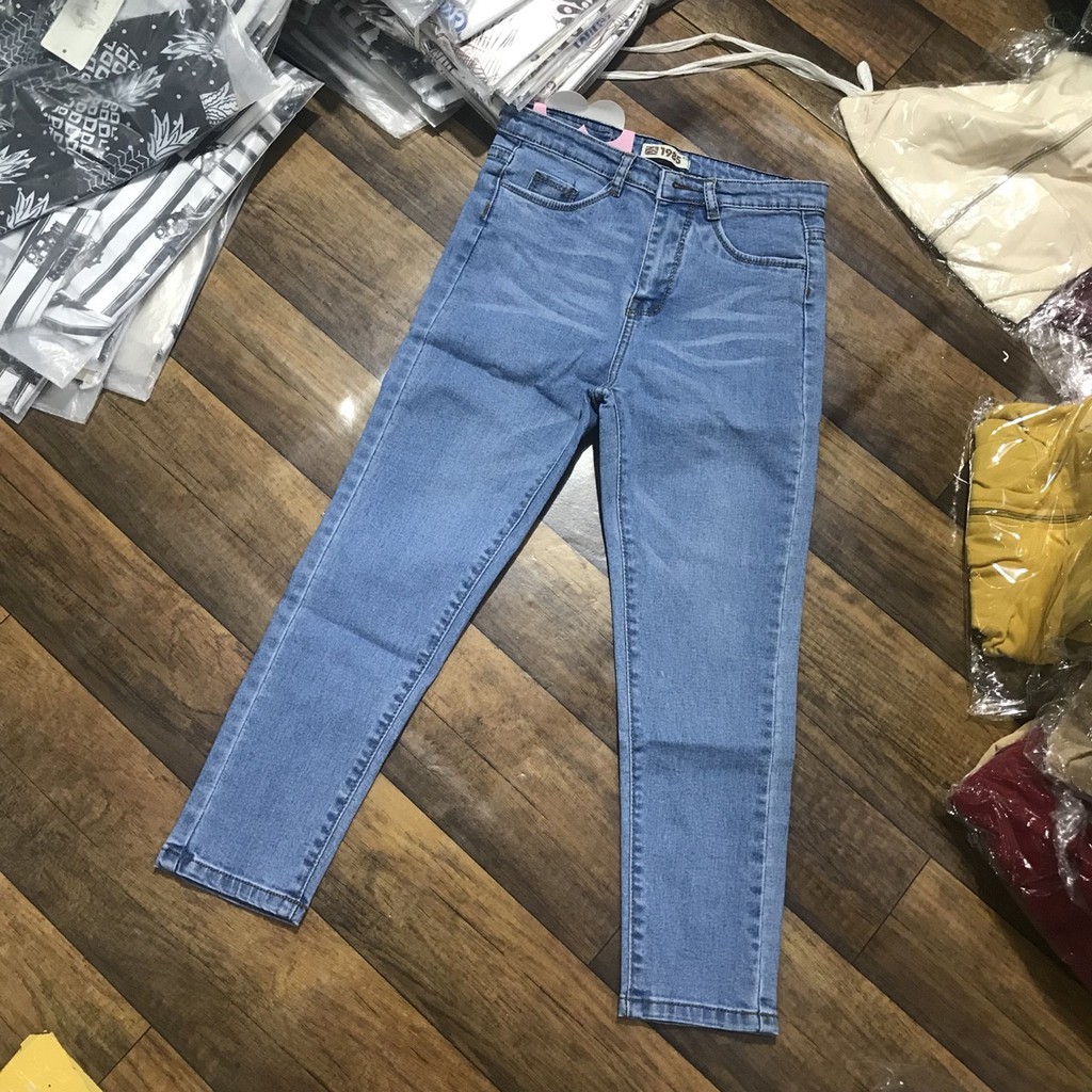 [Mã WASTCOOL giảm 15% tối đa 50K đơn 99K] HÌNH THẬT BÊN TRONG = QUẦN JEAN NỮ 9 TẤC PHONG CÁCH DƯƠNG MỊCH 0101