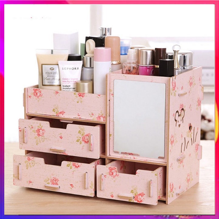 Kệ Đựng Mỹ Phẩm Trang Điểm Kệ Mỹ Phẩm Tiết Kiệm Không Gian - Mỹ Phẩm Trang Điểm