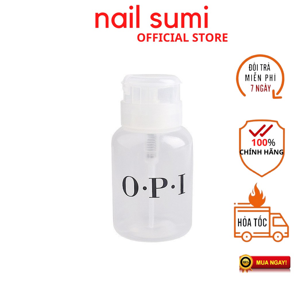 Lọ đựng cồn acetone 250ml OPI đầu xịt