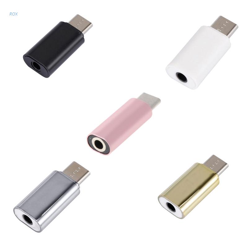 Đầu chuyển đổi âm thanh USB C sang 3.5mm cho điện thoại Xiaomi Huawei Google Pixel OnePlus