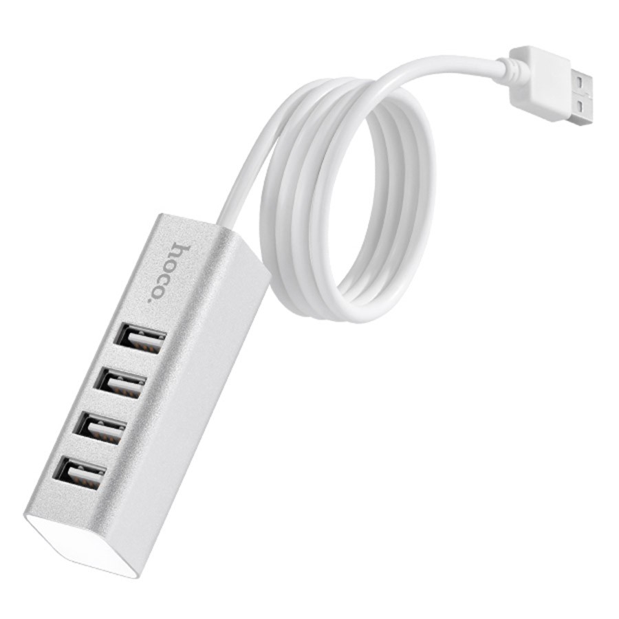 Bộ chia cổng usb Hub 4 cổng USB Hoco HB1 Chính Hãng - Bảo hành 12 tháng