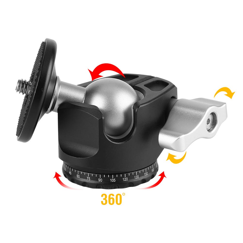 D25 Camera Monopod Ballhead Head Mini Portable Gimbal for for Tripod Ball | BigBuy360 - bigbuy360.vn