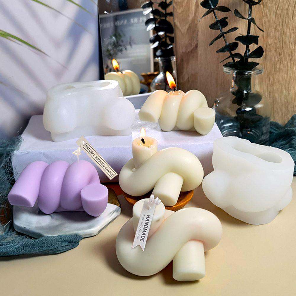 LANSEL Khuôn Silicone Làm Xà Phòng Thơm Hình Nút Thắt