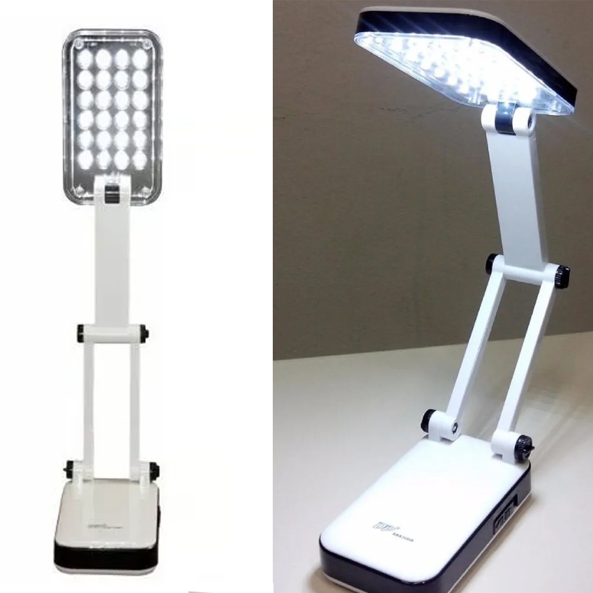 Đèn LED có sạc tích điện để bàn hoặc mang di động DP DP-666 - 2 chế độ sáng, bảo vệ mắt, gọn nhẹ, tiện dụng