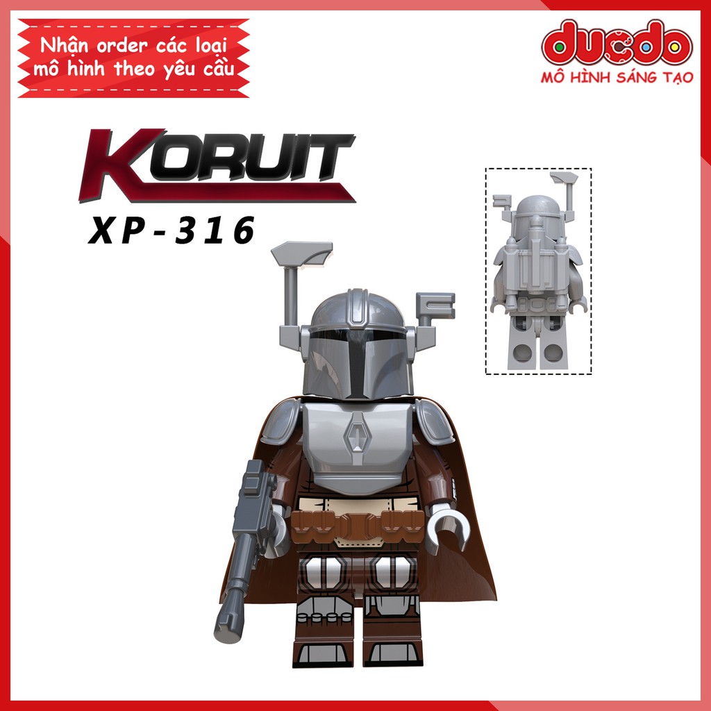 Minifigures các nhân vật trong Star Wars full trang bị - Đồ chơi Lắp ghép Xếp hình Mô hình Mini KORUIT KT1041