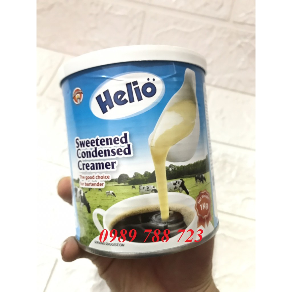 Sữa đặc HELIO hộp thiếc nắp giật 1kg