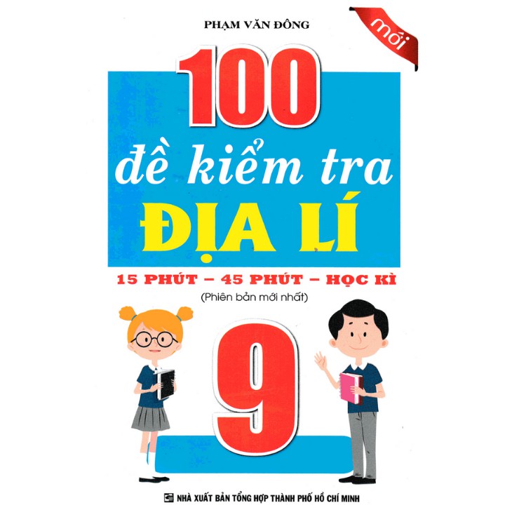 Sách - 100 đề kiểm tra Địa Lí 9