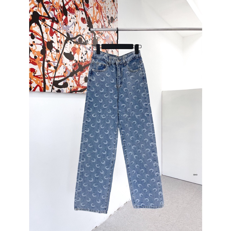 Quần jeans nữ, quần bò nữ MẶT TRĂNG - 5943