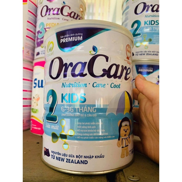 Sữa oracare số 2,3,4 loại 900g ( tích 12 lon tặng 1 lon)