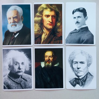 Flashcard 10 nhà khoa học nổi tiếng nhất hành tinh 15x21cm TGXQ thẻ học thông minh