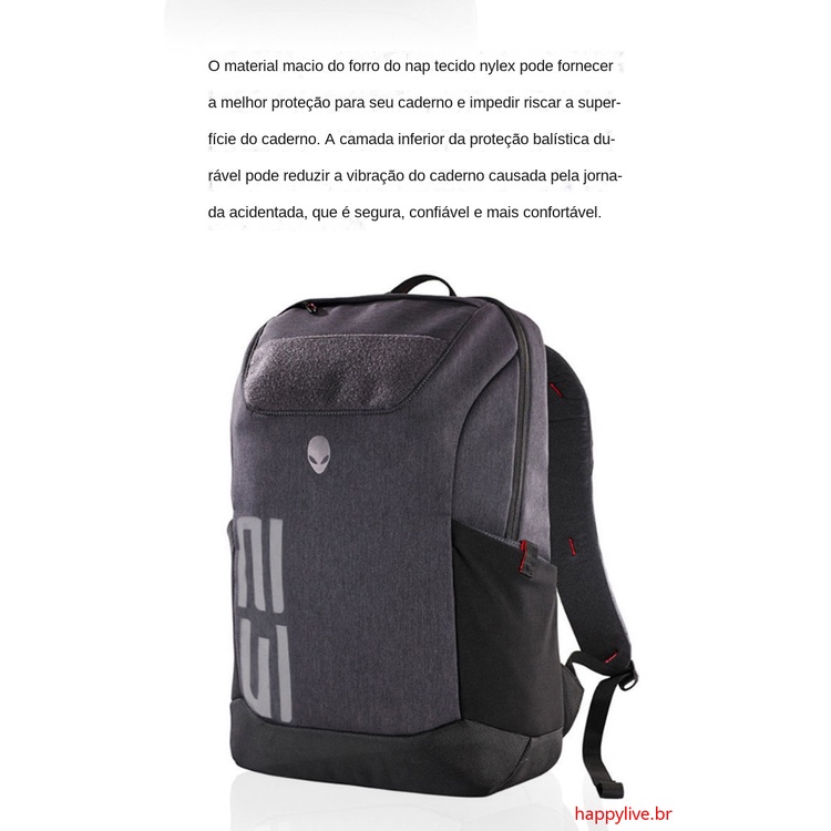 ALIENWARE Ba Lô Đựng Laptop Trọng Lượng Nhẹ Chống Thấm Nước Phong Cách Mới 2022 15.6 17 Inch Dell