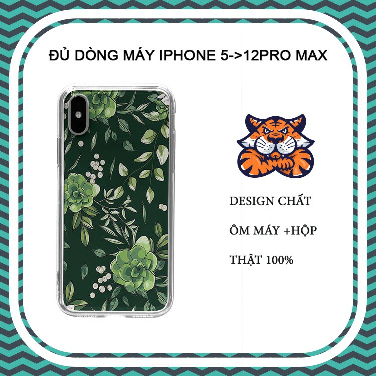 Ốp iphone_11 chống xước Nên Mua hình hoa cool ngầu Iphone 7/8/8Plus/X/Xs/Xs Max/11/11 Promax/12/12 Promax PAT20210193