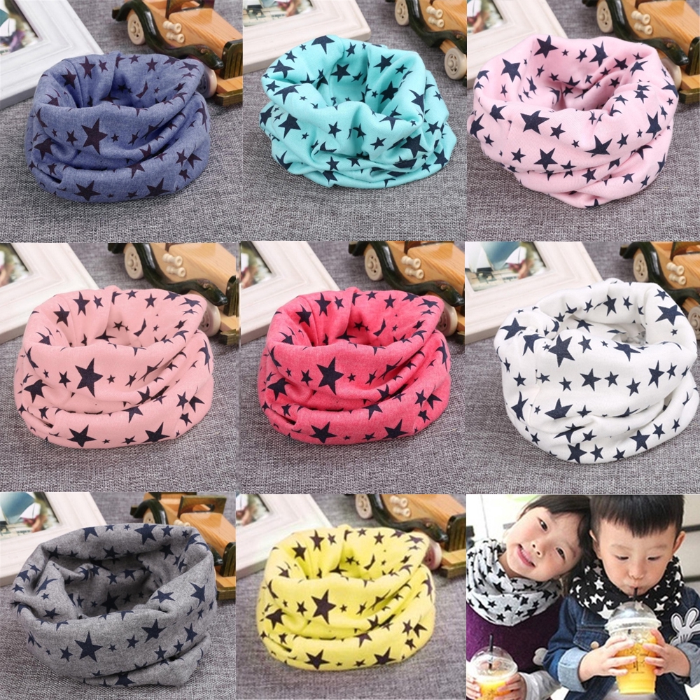 Khăn ống cotton in họa tiết hoạt hình xinh xắn dành cho các bé