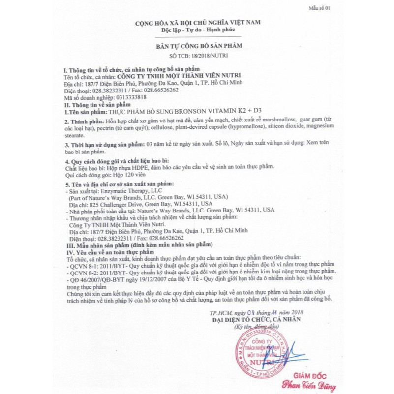 VITAMIN D3 K2 | Bronson Vitamin K2 + D3 nhập Mỹ | Tăng Miễn Dịch - Chính Hãng tại SHAPE STORE | Thế Giới Skin Care