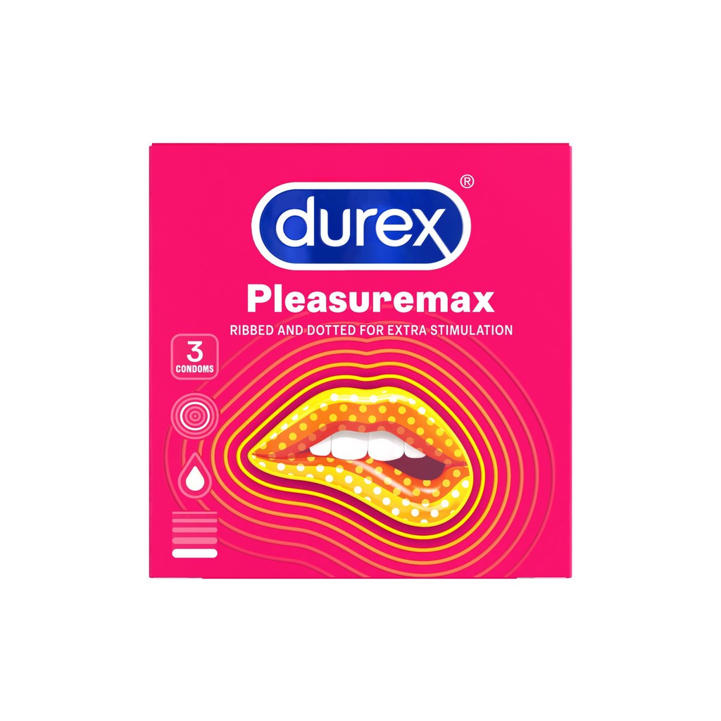 Bao Cao Su Durex Pleasuremax Hộp 3 Chiếc - BigBull Shop