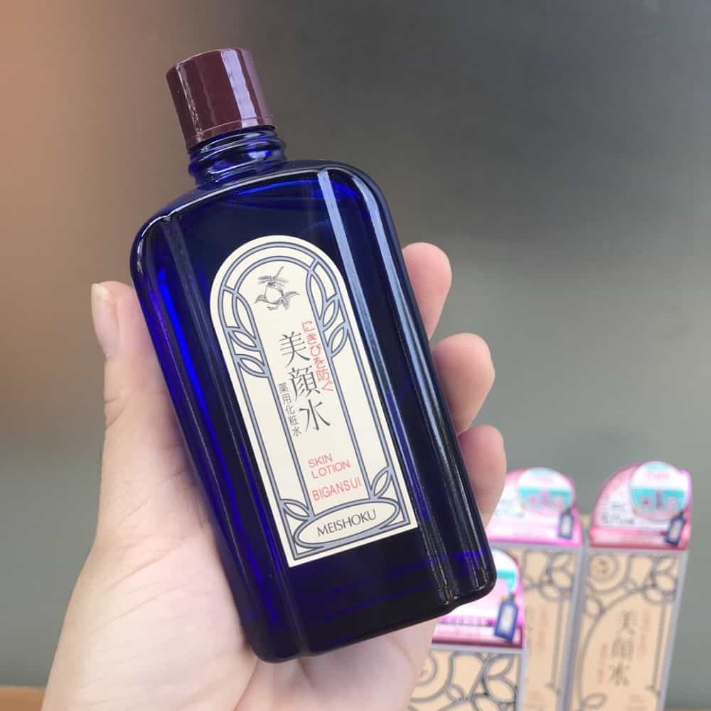 Lotion Giảm Mụn Meishoku Bigansui Medicated Nhật Bản